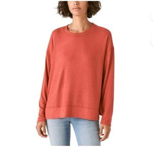 NWT Lucky Brand Women's Super Soft Cloud Jersey Lightweight Sweater Size 2XL